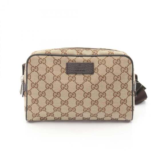 Gucci Handbags - GUCCI Brown Leather Fanny Pack